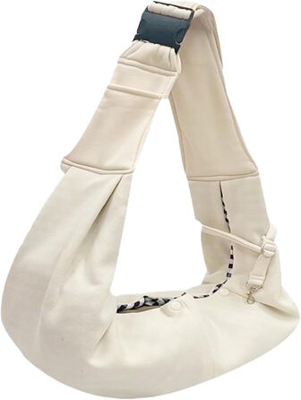 Сумка-переноска для собак та котів, легка, для прогулянок та подорожей (Бежева)