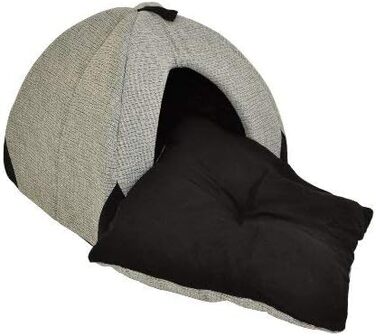 Кішка/песик Нанук: затишна печерка для котів та маленьких собак, 45 см