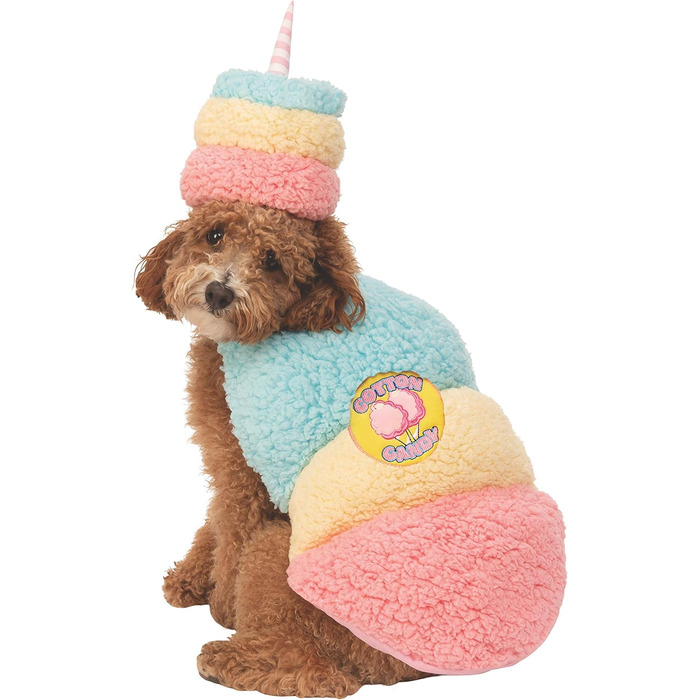 Костюм для домашніх тварин Rubie's Easy-On, цукрова вата, розмір S, бавовна