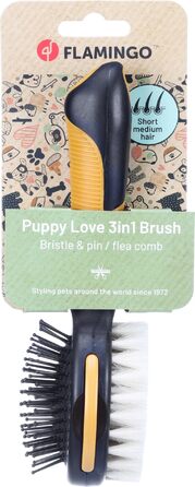 Набір для грумінгу собак: щітка, олівець та гребінець від бліх 3 в 1 для цуценят