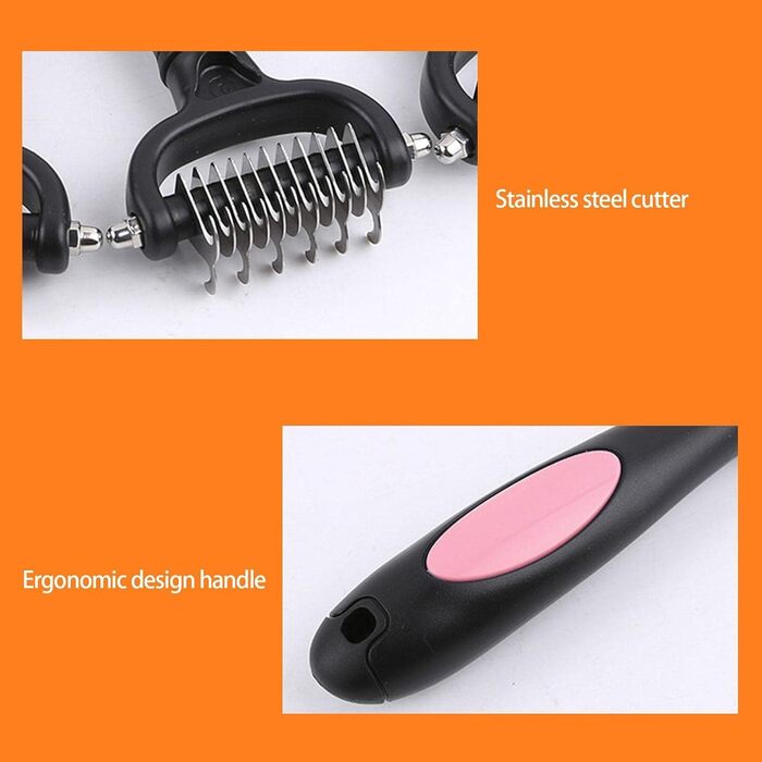 Набір для догляду за собаками: щітка, інструмент для видалення шерсті, аксесуари для грумінгу, видалення ковтунів, підходить для цуценят