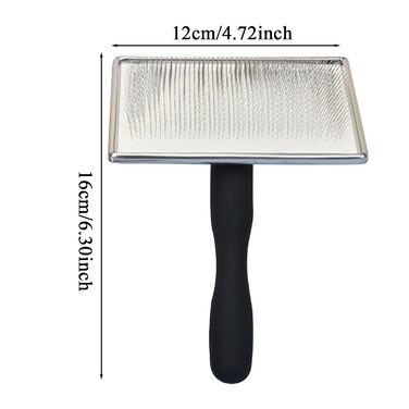 Гребінець для собак від випадіння шерсті з металу: масажний, для видалення підшерстя та вичісування