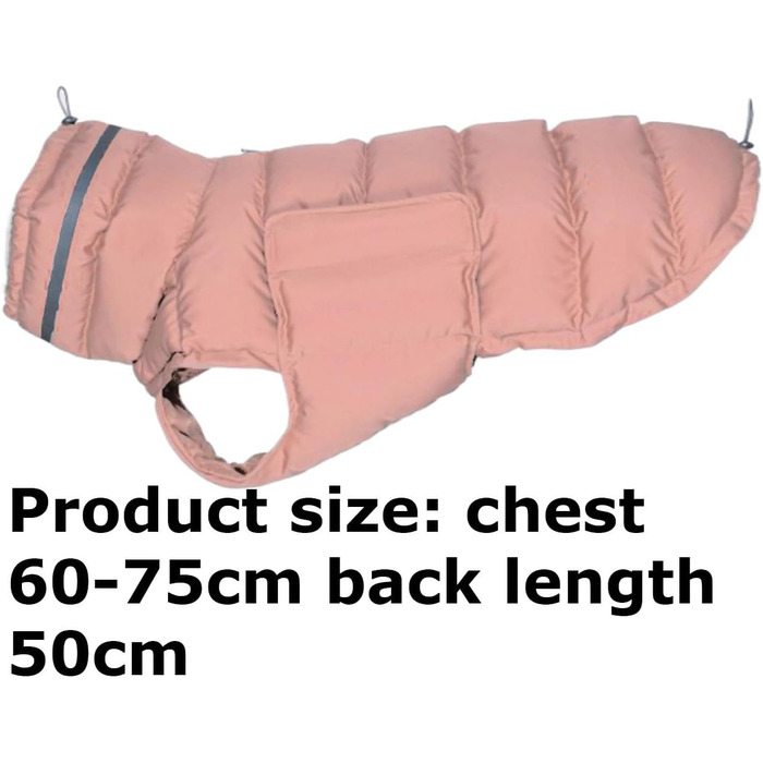 Зимовий теплий куртка для собак, водонепроникний зимовий одяг для великих собак, тепла куртка для снігу та холодної погоди, з поліестеру, для осені та зими