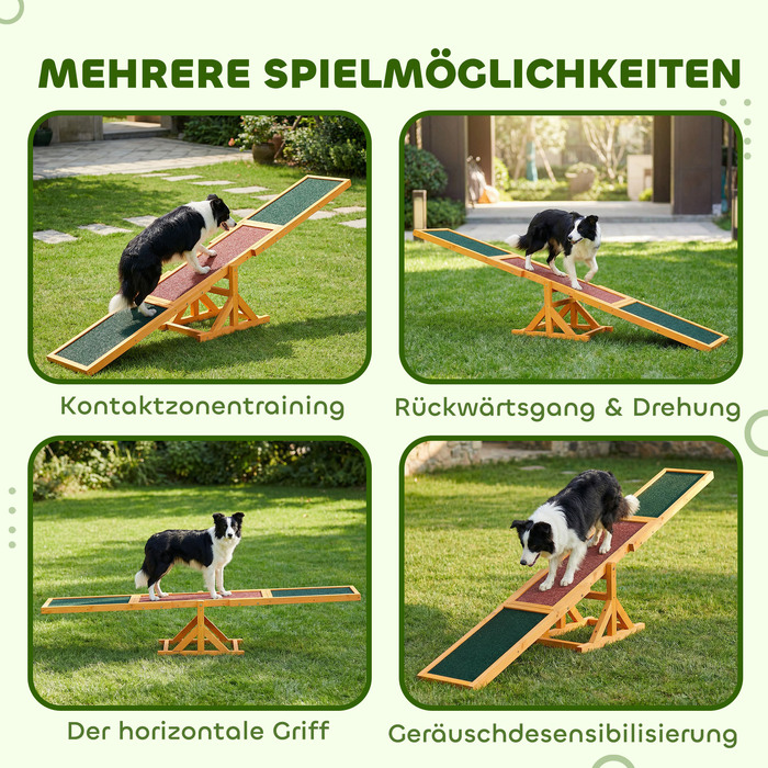Балансир для собак (Agility), протиковзкий, до 50 кг, 180 x 30 x 30 см