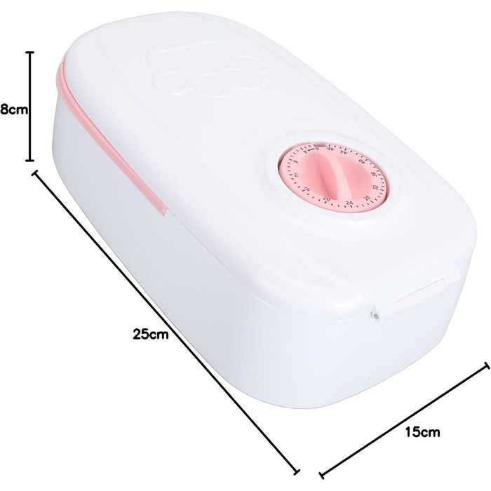 Автоматичний диспенсер для котячого корму з охолоджуваним відсіком, годівниця для малих собак, сухий/вологий корм, програмована годівниця (РОЖЕВИЙ)