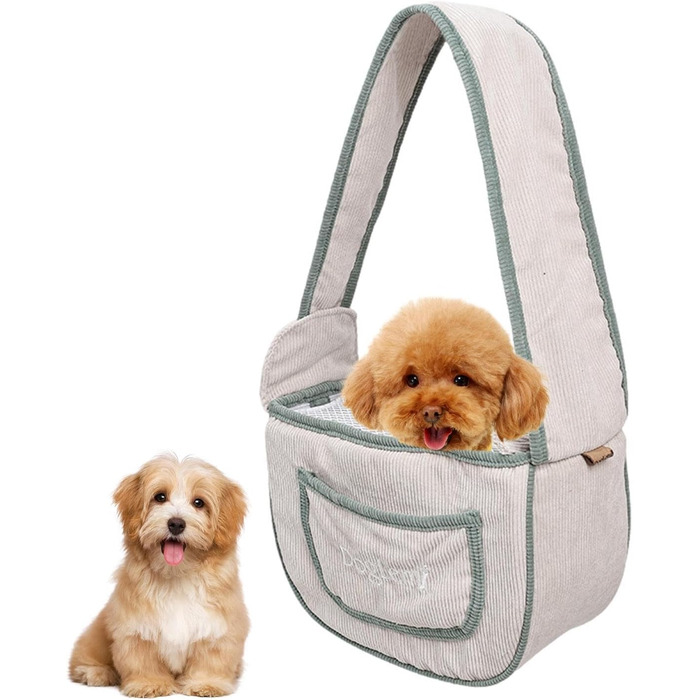 Транспортна сумка для тварин: переноска для собак, котів, цуценят | Зручна, дихаюча, водовідштовхувальна переноска beige