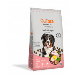 Сухий корм Calibra Premium Junior Large для цуценят великих порід, 12 кг