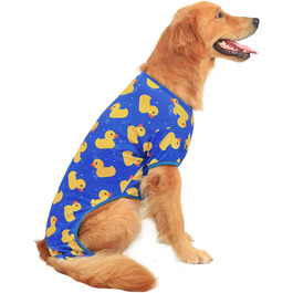 Піжама для собак HDE, легка, комплект, для собак маленьких, середніх та великих порід (Утконоси, XX-Large)