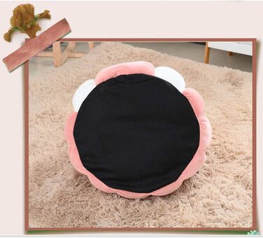 Котів будиночок-лежанка з велюру, рожевий, 50х50 см - теплий та зручний дім для кота або маленької собаки