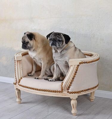 Диван для собак та котів, лежанка для собак, котячий лежак, банкетка, ліжко для собак та котів, диван, стиль барокко, Palazzo Exklusiv