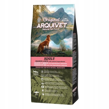 Сухий корм Arquivet Original Лосось із рисом, 12 кг