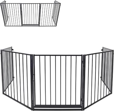 Забіг для цуценят Froadp 5 TLG: захист від каміну, огорожа, забіг, загін для собак, дітей. 61 x 76 см