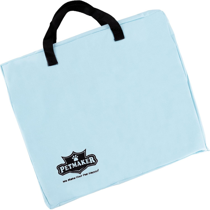 Клітка-будка для тварин Petmaker Pop-Up, блакитна, діаметр 96,5 см, 61 см, з переносною сумкою