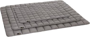 Pointer Лежак для собак 80x60 см, м'який та міцний, машинне прання до 95°C, універсальний килимок для підлоги або захисту дивану, підходить для вулиці, світло-сірий