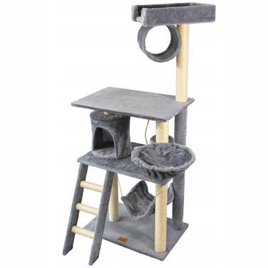Високий когтеточка-комплекс із лежаком та стовпчиком для кігтів Petstory 101 — 160 см