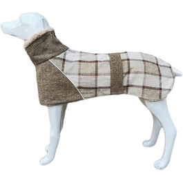 Зимовий теплий одяг для собак: куртка з флісовою підкладкою, світловідбиваючим коміром, для холодної погоди, з отвором для шлейки, для собак маленьких, середніх та великих порід