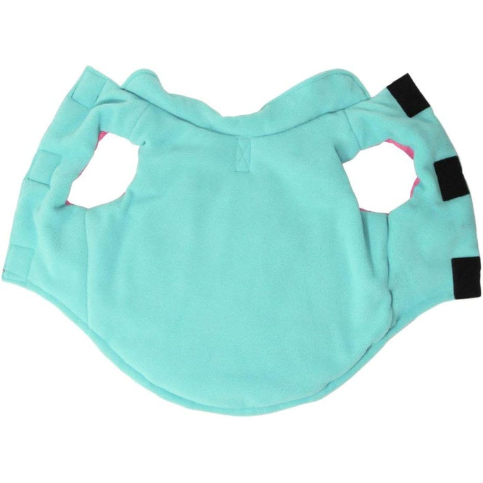 Тепла жилетка Gooby для собак маленьких порід, флісова підкладка, рожева, розмір L