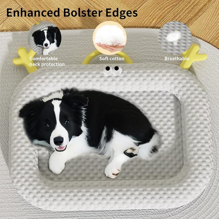 Охолоджуючий лежак для собак Marchul, літня килимкова підстилка для котів, підстилка для домашніх тварин для котів та собак, 75x55 см, лежак для вольєру з антиковзким дном, підстилка для сну домашніх тварин для дому та подорожей XL 55*75CM
