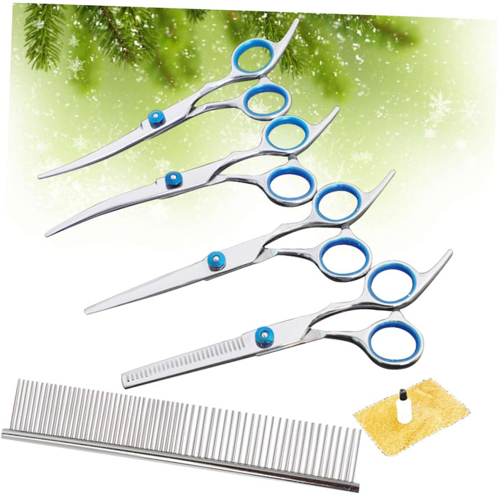 Набір професійних ножиць для грумінгу собак та котів, 6 дюймів, нержавіюча сталь