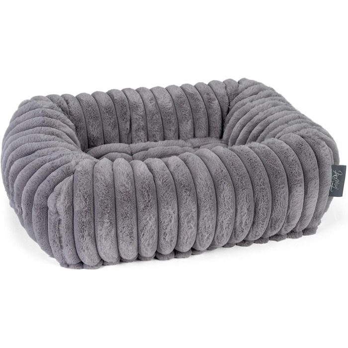 TrendPet Бісквітне ліжко для собак (Сірий, S)