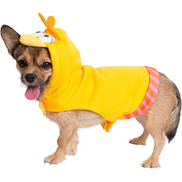 Костюм для собак Сезам вулиця (Big Bird) - теплий худі для собак, розміри S, M, L, XL - ідеально для Хелловіну, вечірок, фотосесій, подарунок для собаківника