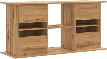 vidaXL Акваріумна тумба з ДСП, 121x41x58 см, під старе дерево