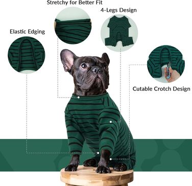 Теплий зимовий пуловер для собак з флісу (зелений, L)