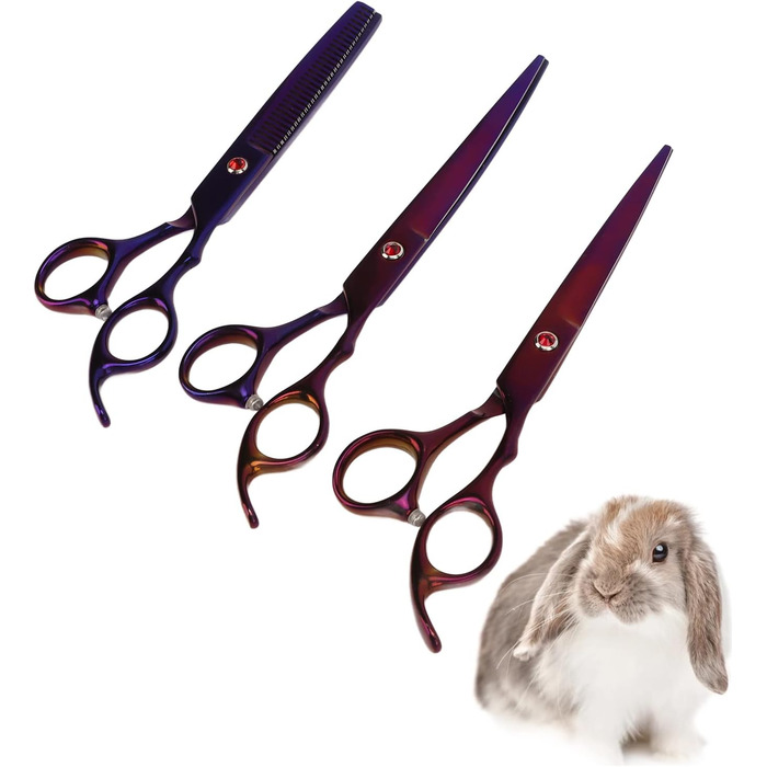 Професійний набір ножиць для грумінгу собак, інструмент для догляду за тваринами, для собак, котів та інших тварин