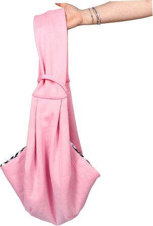 Трансформер для собак і котів FONDOTIN: рожева переноска для подорожей з регульованим ремінцем