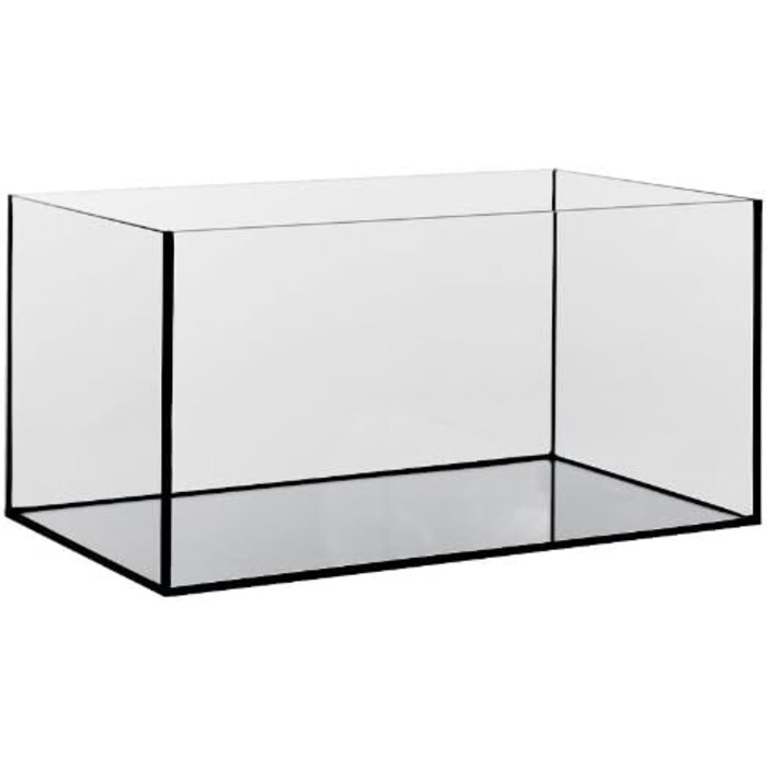 Акваріум скляний прямокутний 60x30x30 см, 54 л, товщина скла 4 мм