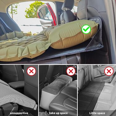 Підставка для автолюдків EULANT: розширює заднє сидіння для собак та комфортних подорожей
