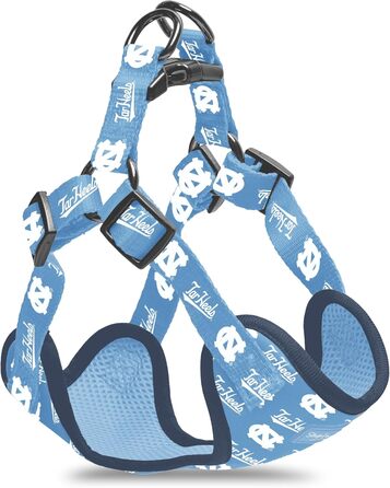 Офіційна шлейка для собак NCAA UNC, регульована, міцна, комфортна, розмір L, подарунок для фанатів