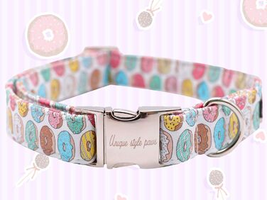 Оригінальний ошийник для собак і котів Unique Style Paws з бантиком, регульований, для середніх і великих порід, обхват шиї 40–66 см