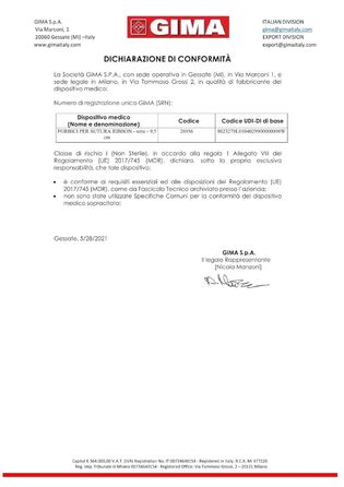 Ножиці для тканини Gima, 9.5 см, нержавіюча сталь