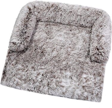 М'яка плюшеві килимки для собак, дивани, заспокійливе ліжко для собак, ультрам'яке хутро, лежанки для домашніх тварин, м'які, пральні, ковдри, покриття меблів, захист, лежанка для собак і котів (XL)