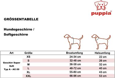Нашийник для собак Пуппія (XS, Pink) - м'який, для малих та середніх порід, також для цуценят, анти-pull