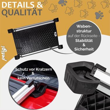 Рампа для собак у автомобіль Teleskop, висувна, алюміній, до 90 кг, неслизька