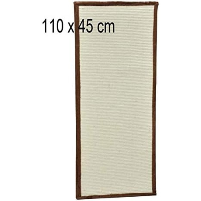 Nanook килимок-дряпка для котів, сизаль і плюш, 110x45 см, міцний, велика поверхня