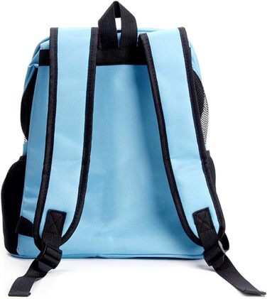 Рюкзак для собак та котів: переноска для тварин до 4 кг, блакитний | Pet Hunderucksack