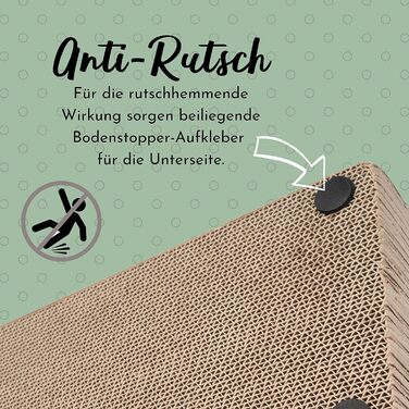 Іграшка для котів Fellou з дзвіночком та котячою м'ятою, когтеточка-панель з антиковзкими ніжками та котячою м'ятою, іграшка-трикутник для котів (2 м'ячики)