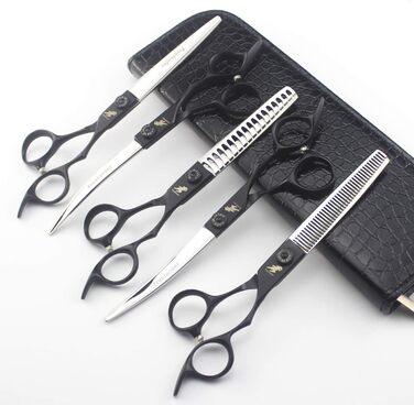 Набір професійних ножиць для грумінгу собак 7.0 дюймів (8 шт.), нержавіюча сталь