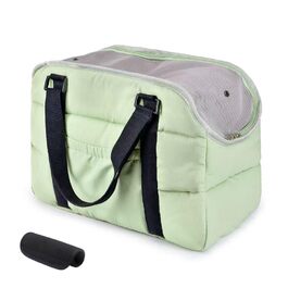 Сумка-переноска для собак Quppa: зручна та безпечна, зелена