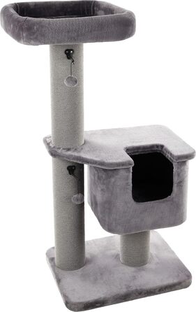 Дряпка для котів Flamingo – Колір: фіолетовий, сірий – 78 x 49,5 x 121 см