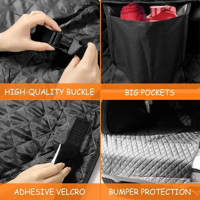 Чохол на сидіння для тварин Cargo-Liner XL Luxus: універсальний, нековзний, водонепроникний, 208x132 см