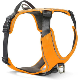 Шлея для собак WOLTERS Active Pro Comfort, 70-85 см, помаранчева/антрацит