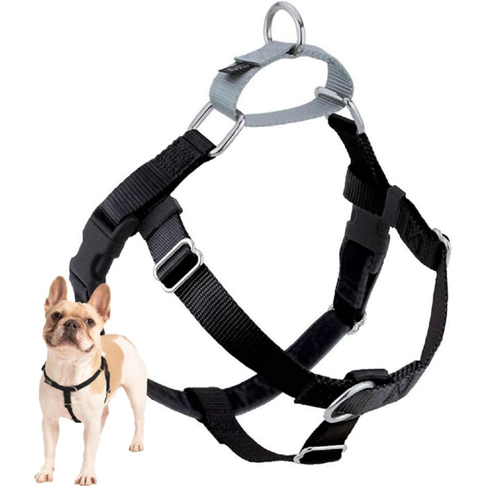 Шлея для собак 2 Hounds Design Freiheit, анти-затяг, без повідка, розмір XL