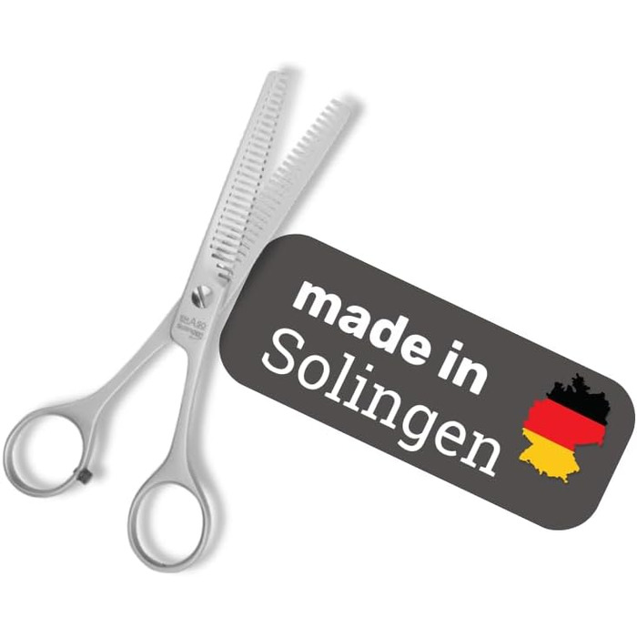 Ножиці для витончення волосся EHASO двосторонні, 13,5 см, 25 зубців