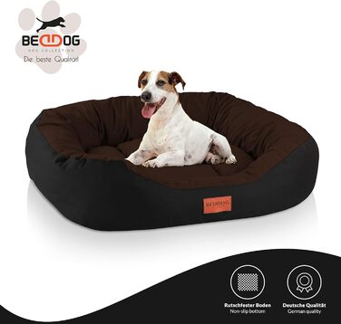 Ліжко для собак середніх порід - BedDog Alicante, MOCCA (85x70x21 см)