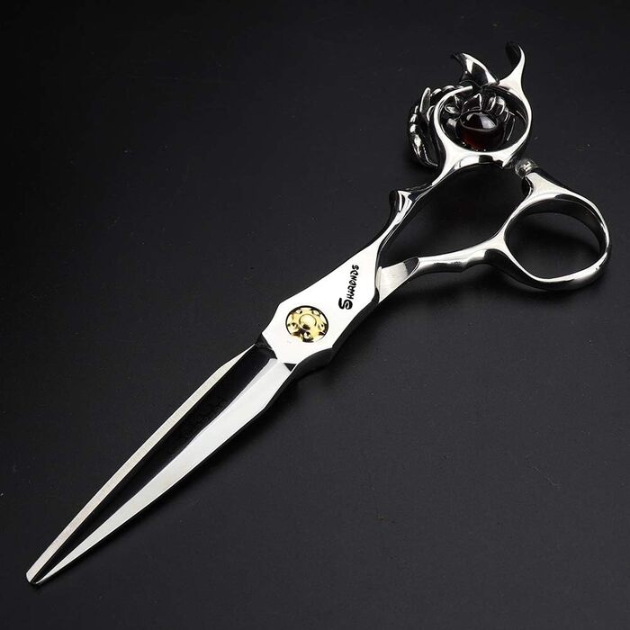 Професійні ножиці для грумінгу собак та котів Fellschere 6/6.5/7,5 Zoll (2 шт. по 6 дюймів та 2 шт. по 5,5 дюймів) з нержавіючої сталі