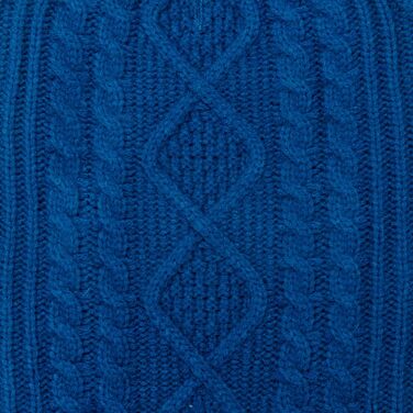 Теплий в'язаний пуловер Bingpet для собак великих, середніх та маленьких порід, зимовий одяг для собак та котів, теплий светр з косими смужками, синій, великий розмір